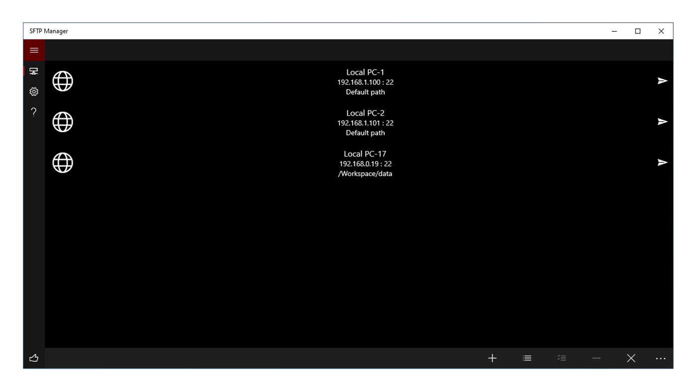 #1. SFTP Manager (Windows) Door: Sergey-2025
