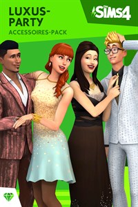 Die Sims™ 4 Luxus-Party-Accessoires – Verpackung