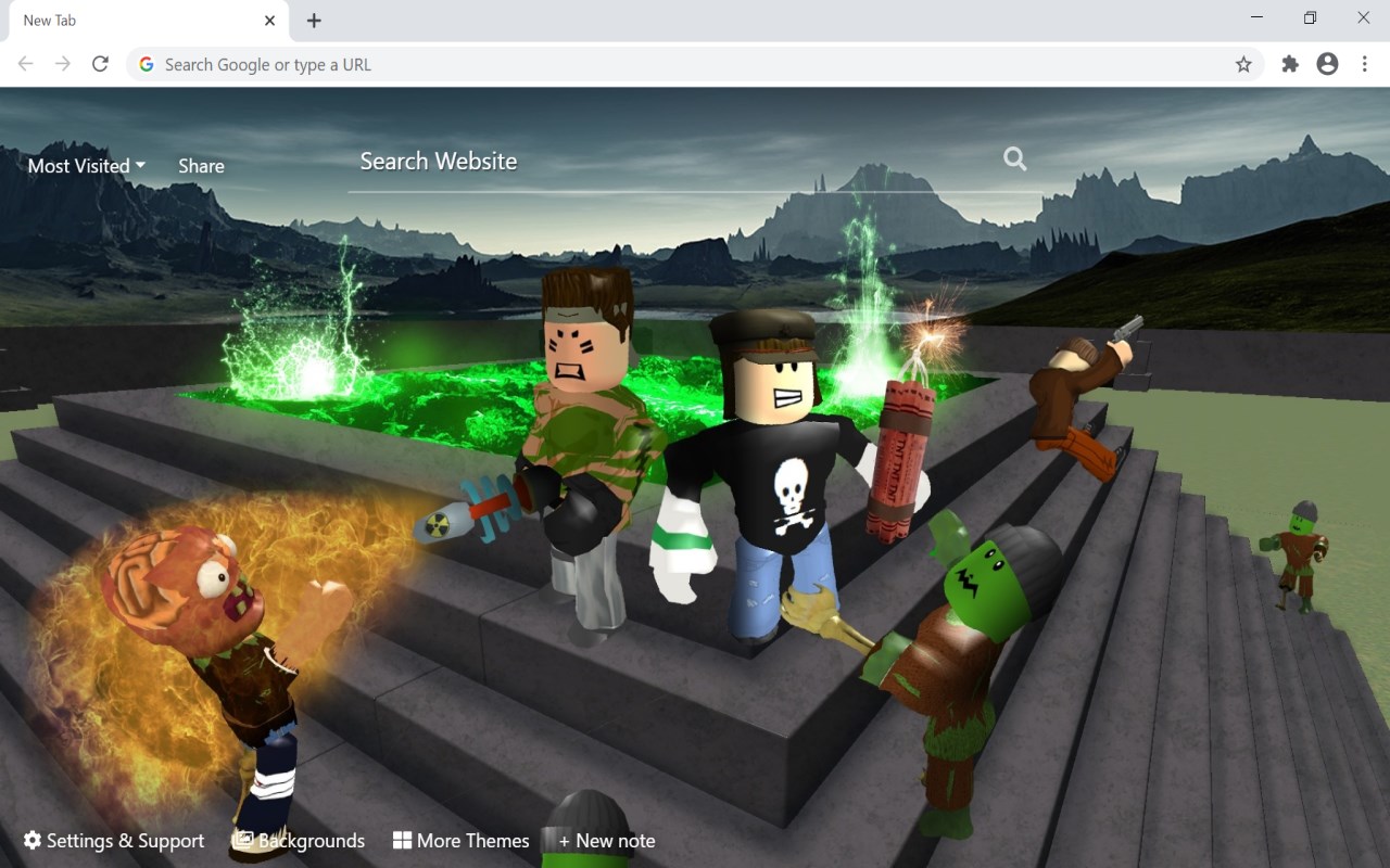 Roblox Wallpaper Microsoft Edge Addons