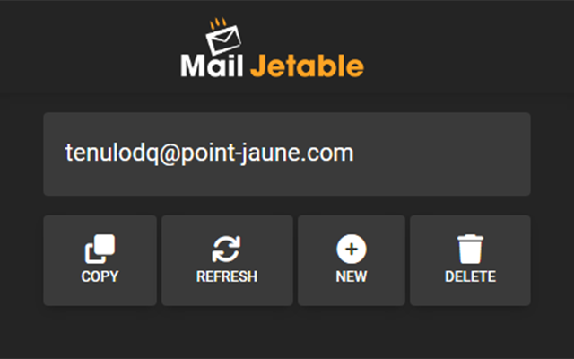 Mail-Jetable