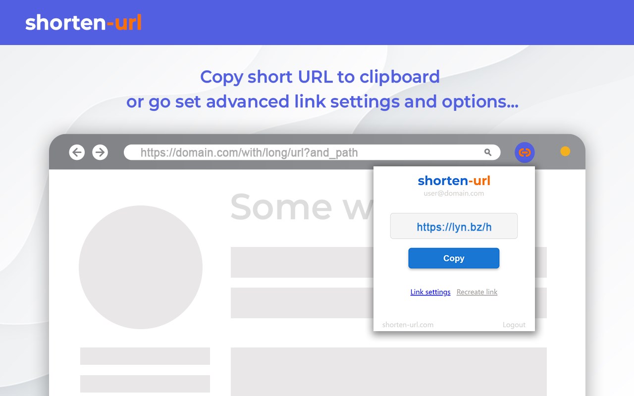 shorten-url : Professional URL shortener