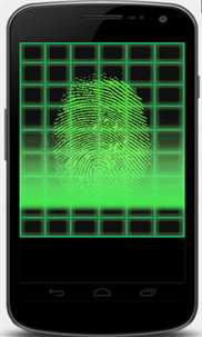lock screen fingerprint scanner screenshot 1