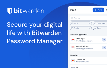 Bitwarden Password Manager small promo image