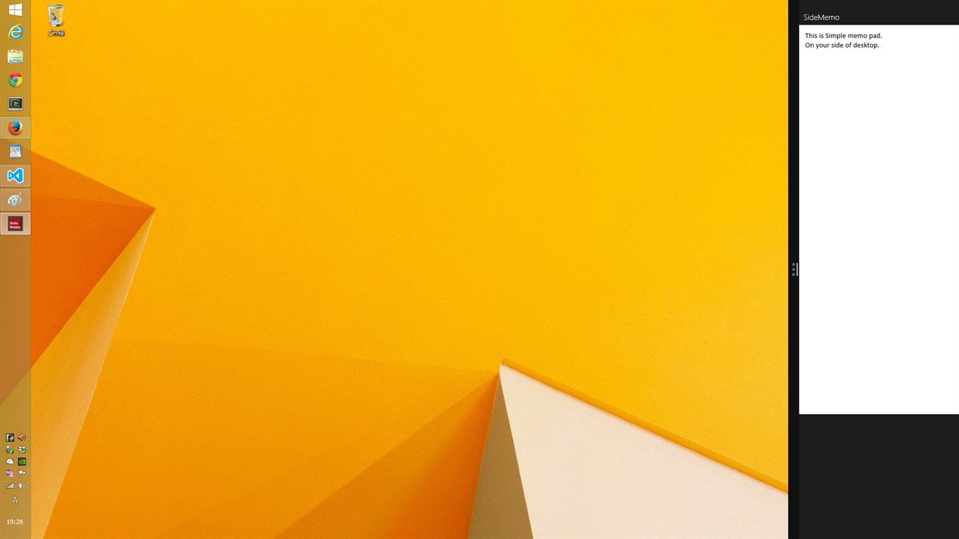 #2. SideMemo (Windows) By: tricker_lab.