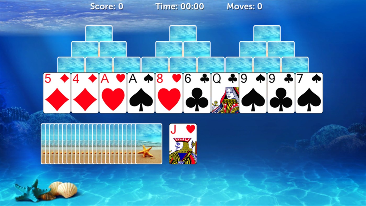 #1. TriPeaks Solitaire - No Ads (Windows) 由: Klondike Solitaire Game