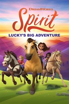 Cover poster for DreamWorks Spirit Lucky's Big Adventure