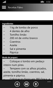 Receitas Paleo screenshot 4