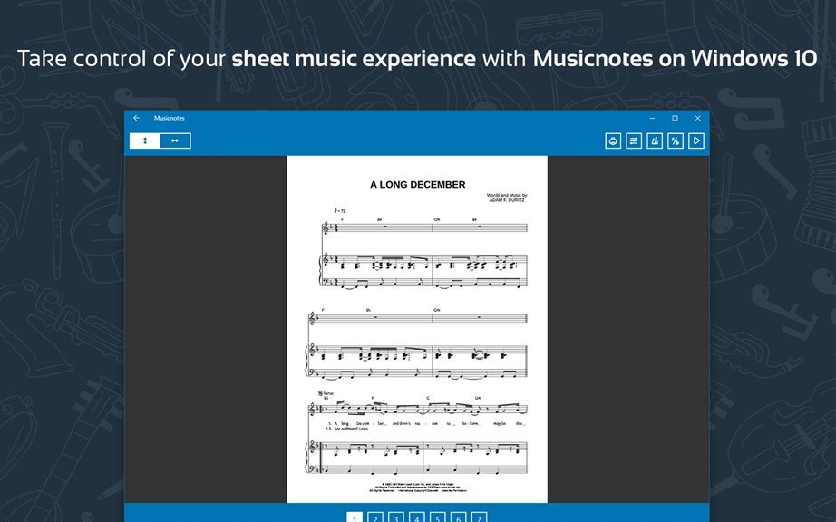 Musicnotes Sheet Music Player_3