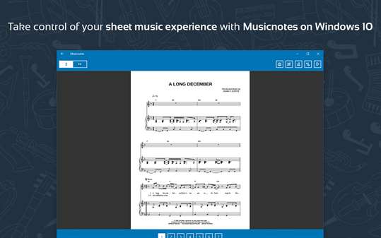 Musicnotes Sheet Music Player for Windows 10 screenshot 5