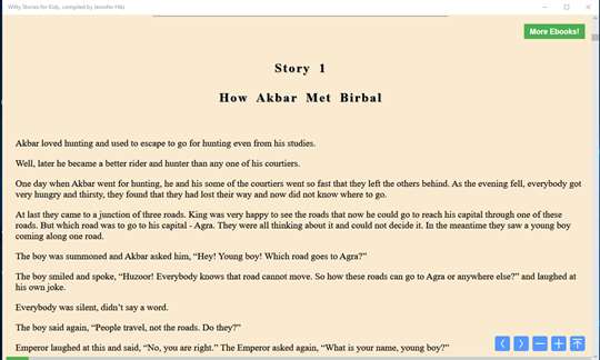 Witty Stories for Kids compiled by Jennifer Hitz screenshot 2