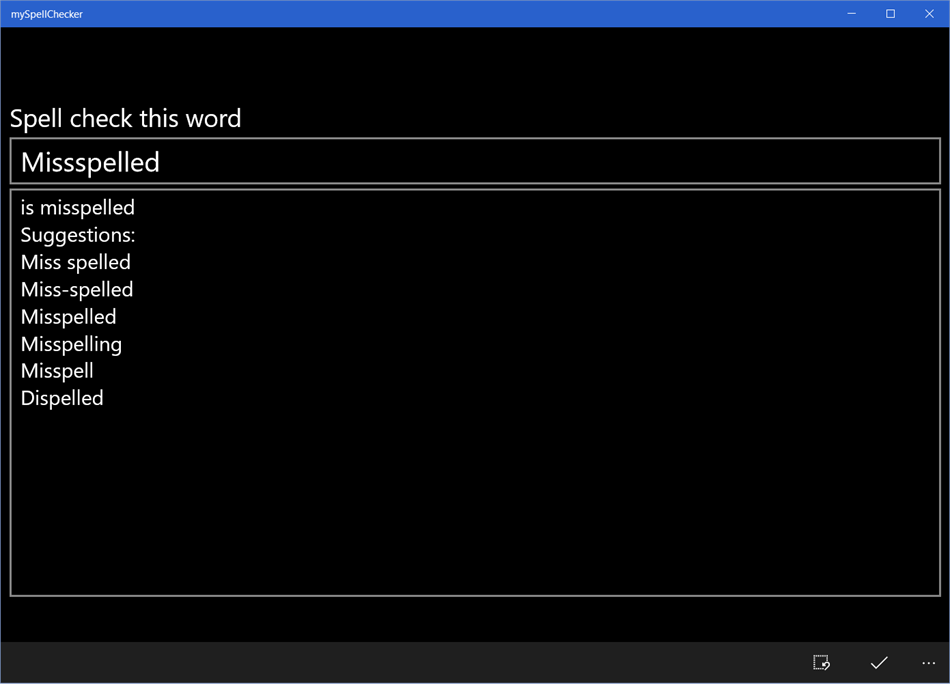 mySpellChecker (Windows) Tekijänä: CCS Development
