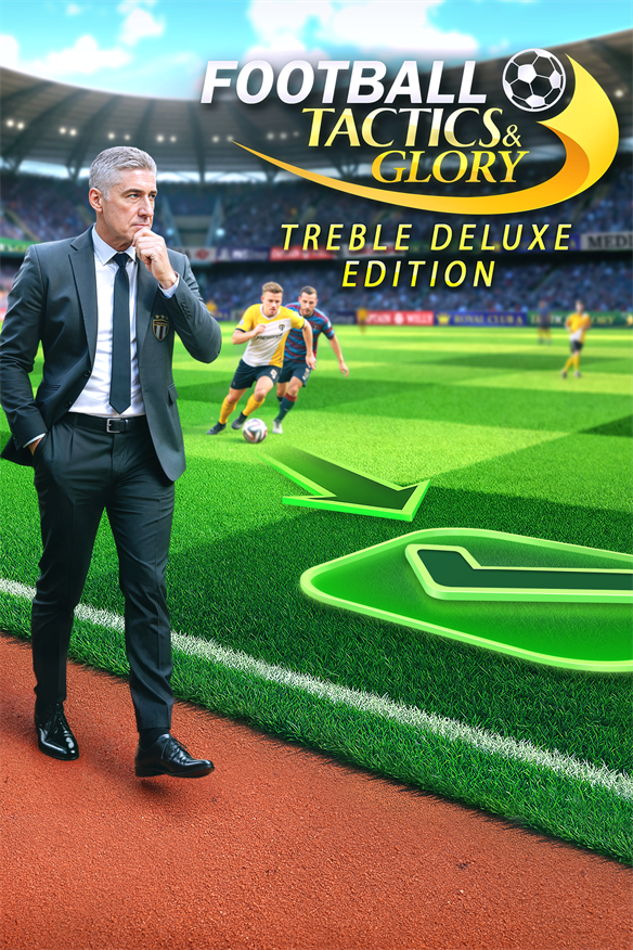 Football, Tactics & Glory – Treble Deluxe Edition Xbox Series X|S and Xbox One cover art