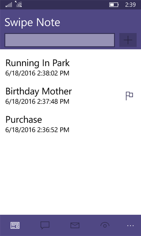 #1. Swipe Note (Windows) di: WGP Apps