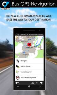 Bus GPS Navigation by Aponia screenshot 1