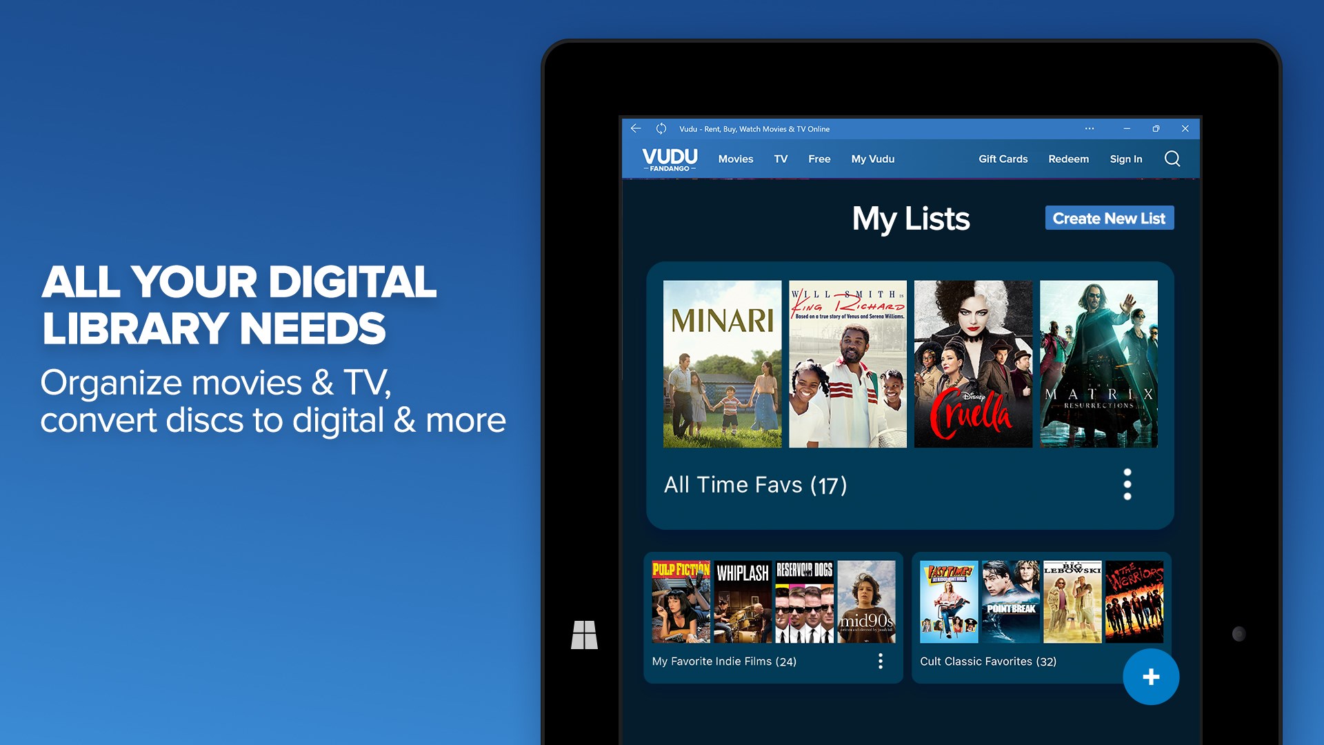 Vudu - Rent, Buy, Watch Movies & TV Online