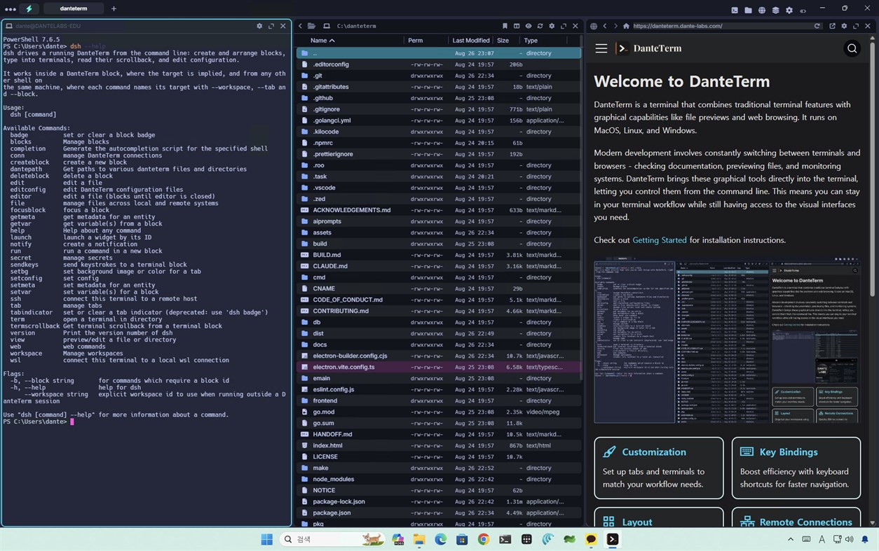 #1. DanteTerm (Windows) Ved: Dante.K