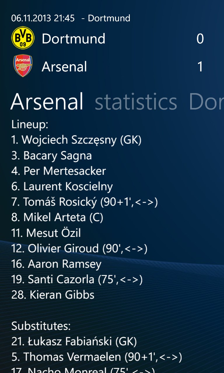 Captura 8 Football: Europe 13/14 windows