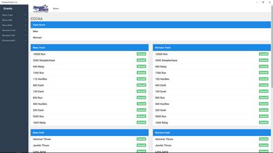 Finished Results Live screenshot 1