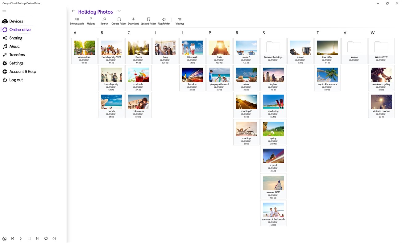 #2. Currys Cloud Backup Online Drive (Windows) Bởi: Livedrive