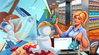 Supermarket Simulator & Carry The Glass