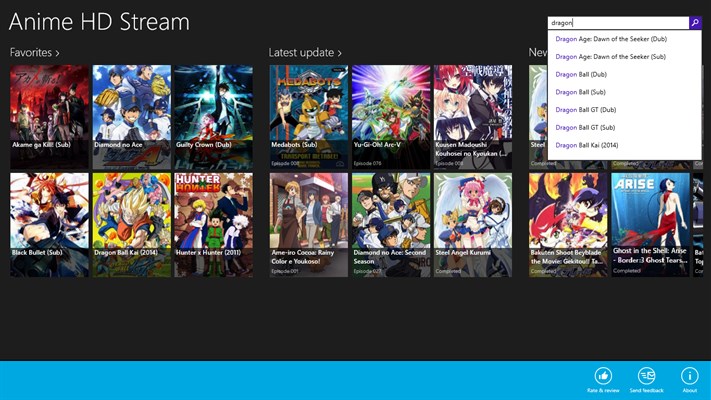 Developer Submission Anime HD Stream goes Universal for Windows