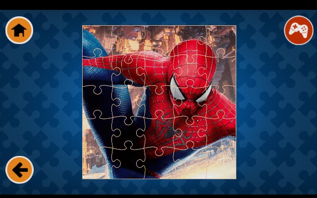 Spiderman Jigsaw Puzzle Collection Game