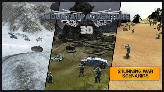 Mountain Adventure Shooting 3D screenshot 2