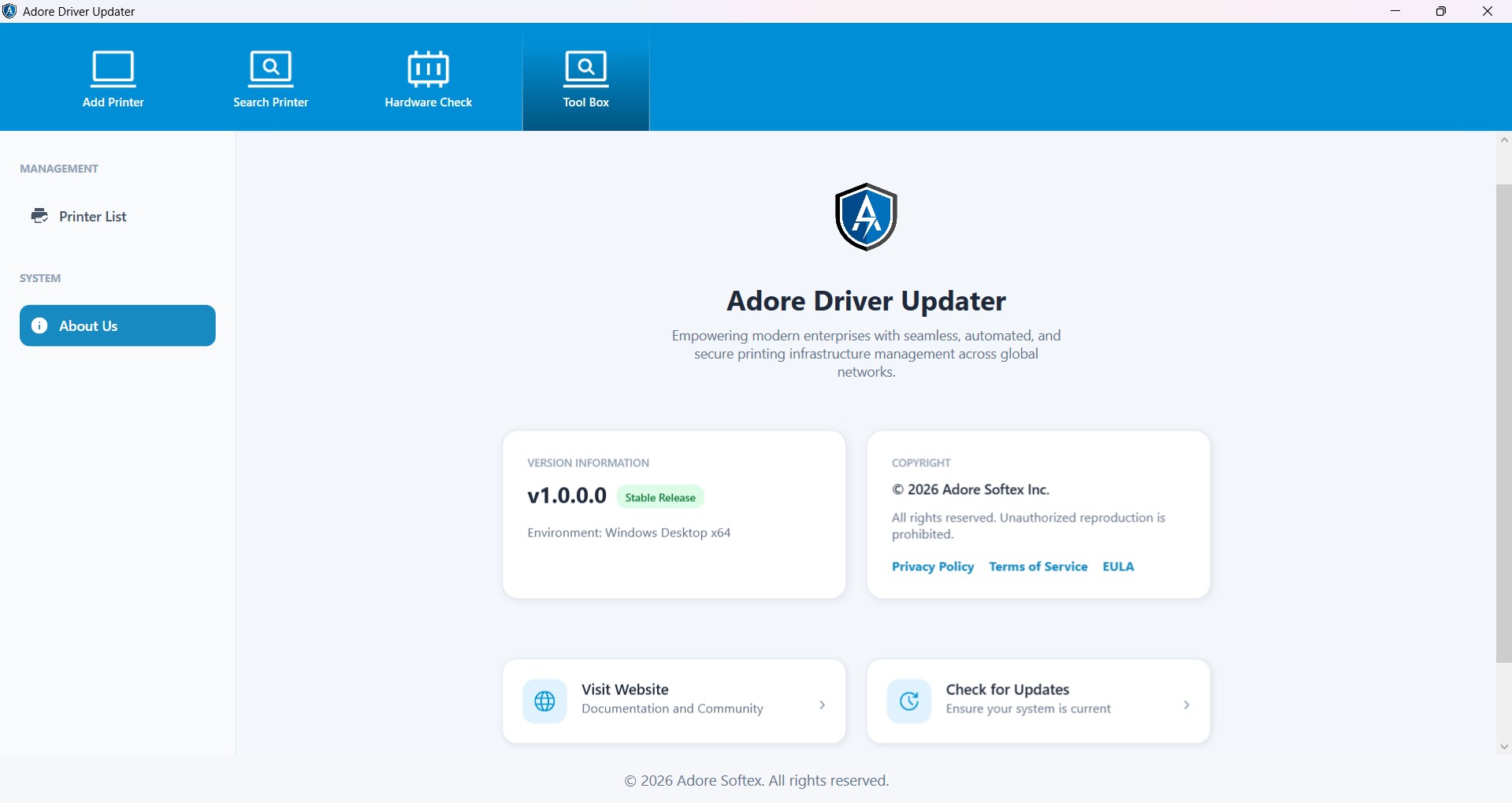 Printer App : HP Start screenshot