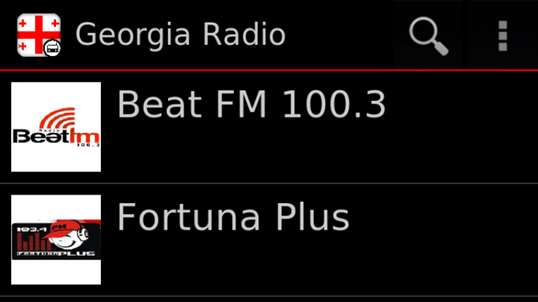 Georgia Radio screenshot 1