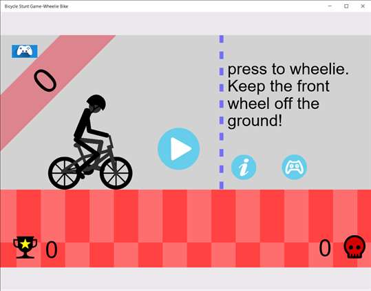 Bicycle Stunt Game-Wheelie Bike screenshot 1