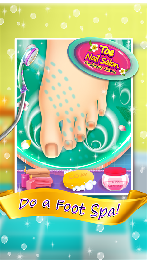 Princess Foot Spa Salon - Super Deluxe Beauty Makeover Screenshots 2