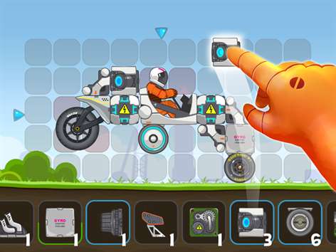 Rovercraft Racing - Build your space car! Screenshots 1