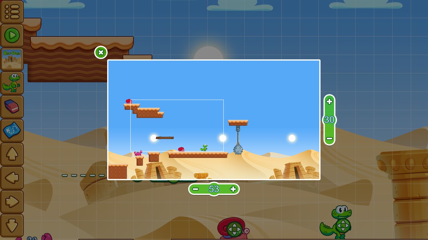 #4. Croc's World Construction Kit (Windows) Podle: Sprakelsoft GmbH