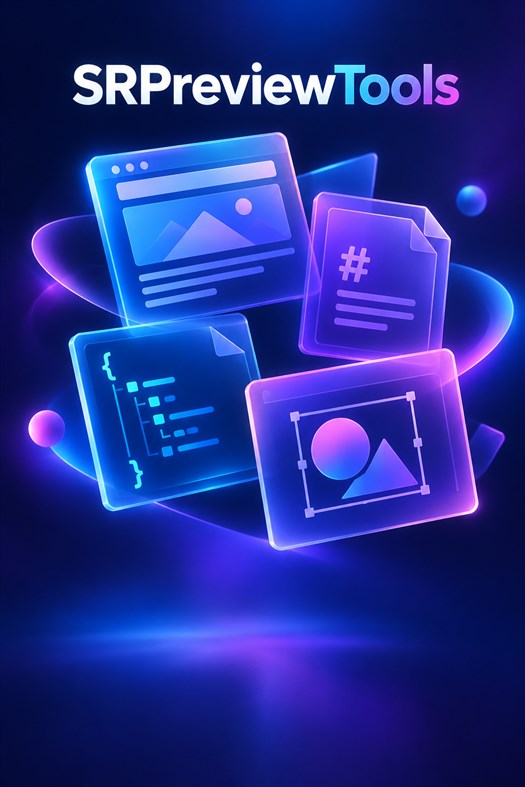 #1. SRPreviewTools (Windows) โดย: Shafikul Islam