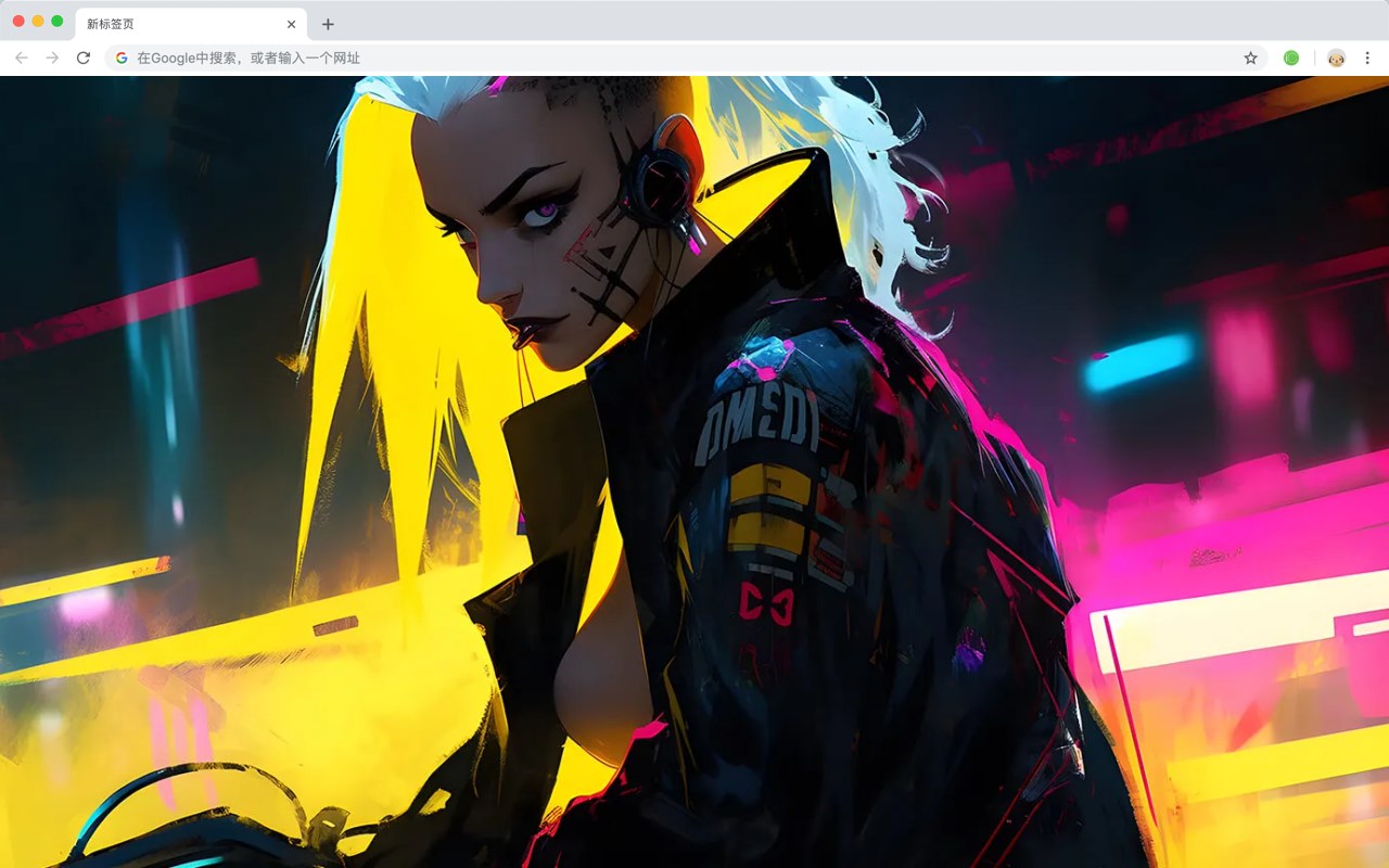 Cyberpunk Girl Anime Wallpaper HD HomePage