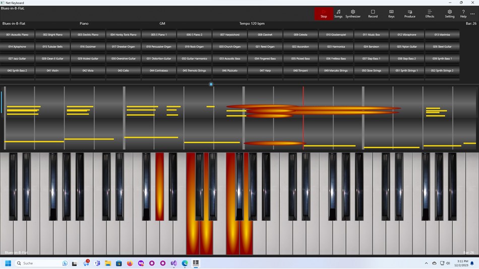 Net Keyboard (Windows) 由: SoundDesigner