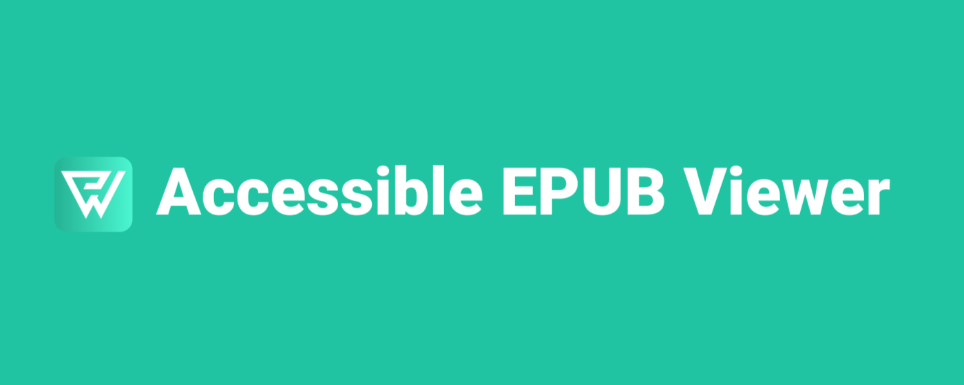 Accessible EPUB Viewer marquee promo image
