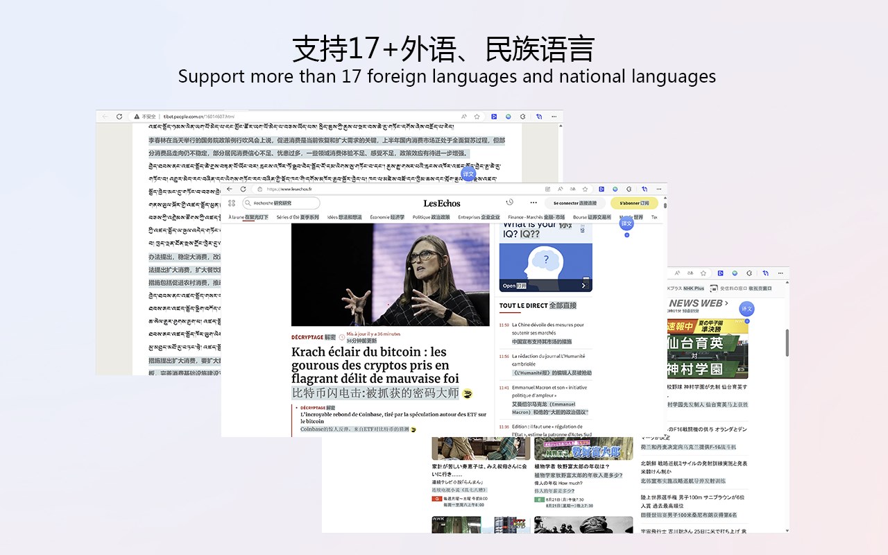 智译网页翻译-自动翻译、双语对照、AI对话
