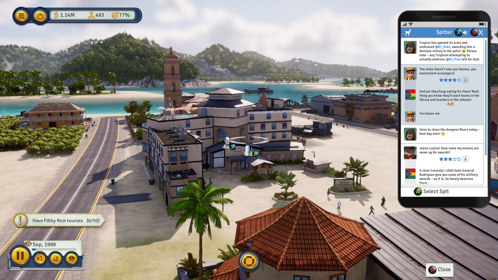Tropico 6 - Spitter