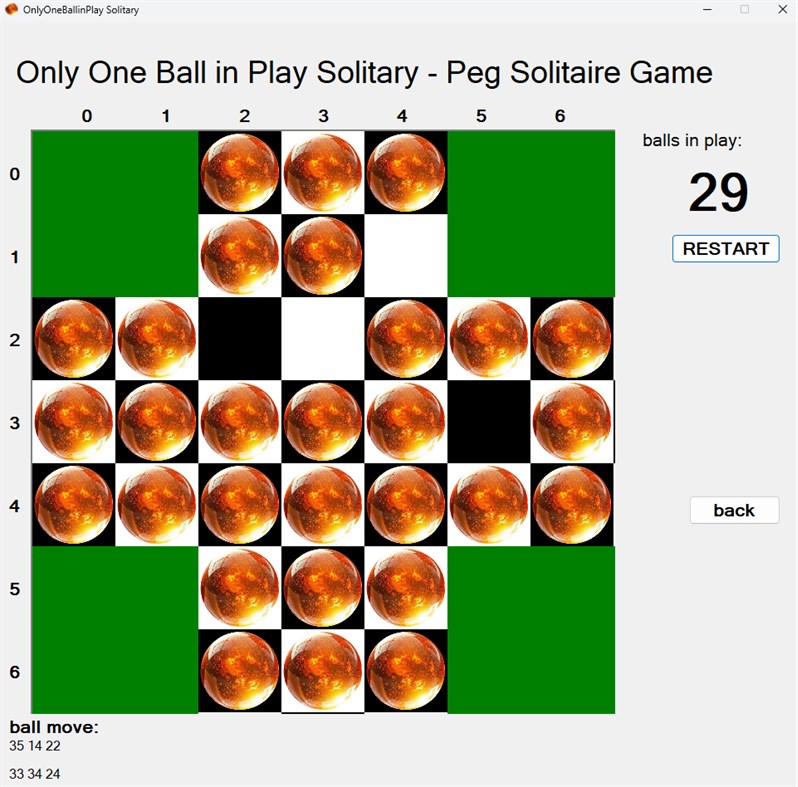 #2. OnlyOneBallinPlay Solitary (Windows) By: GS SOFTWARE