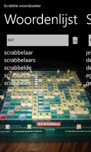 ScrabbleWoordzoeker screenshot 2
