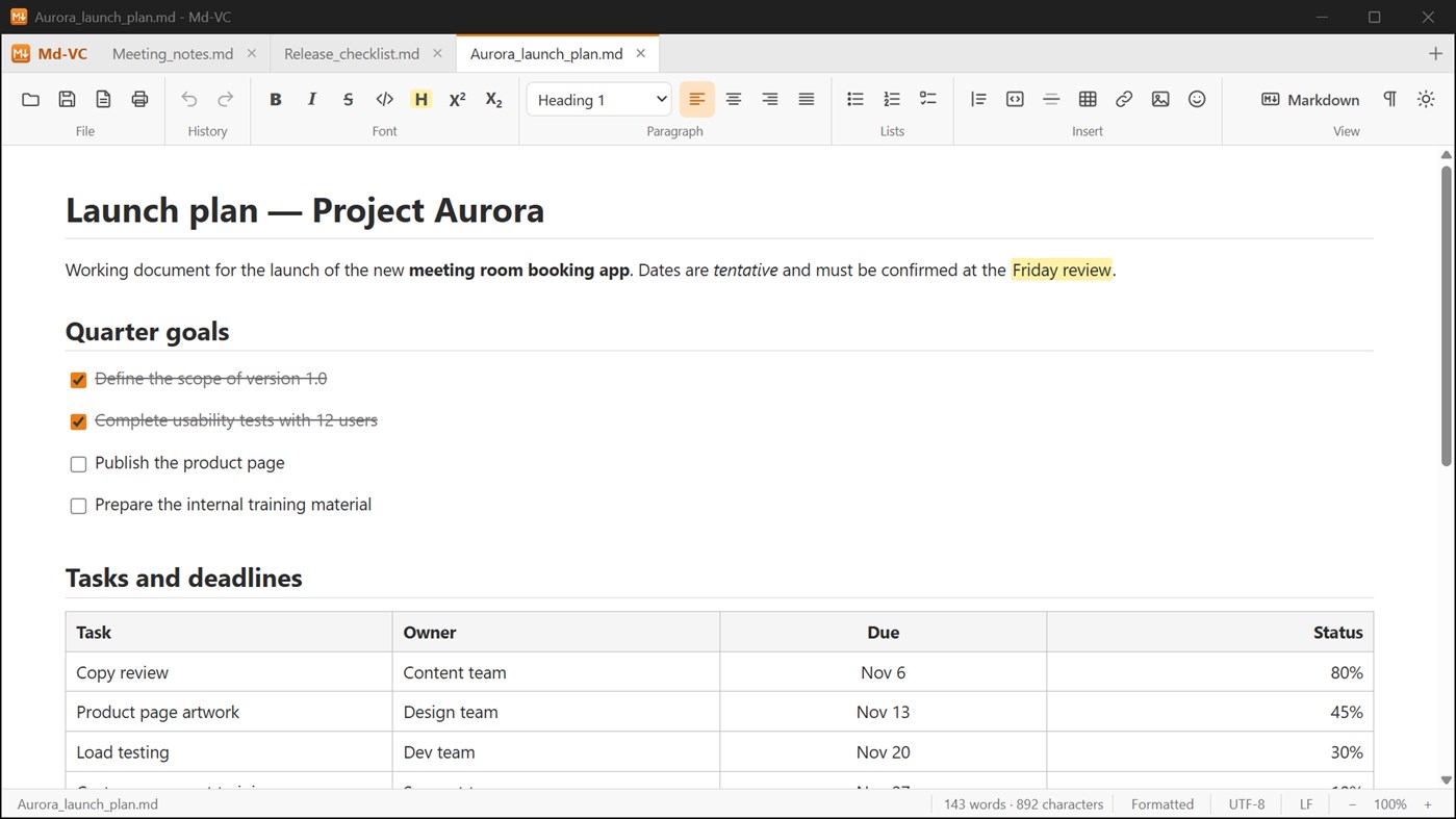 #1. Markdown Visual Composer (Windows) โดย: AGAP