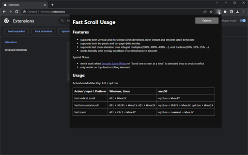 Fast Scroll: Speed Up Scrolling & Zooming