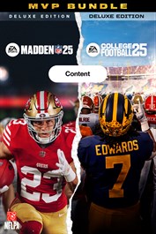 EA SPORTS™ MVP Bundle (Madden NFL 25 Deluxe Edition & College Football 25 Deluxe Edition) Pre-order Content