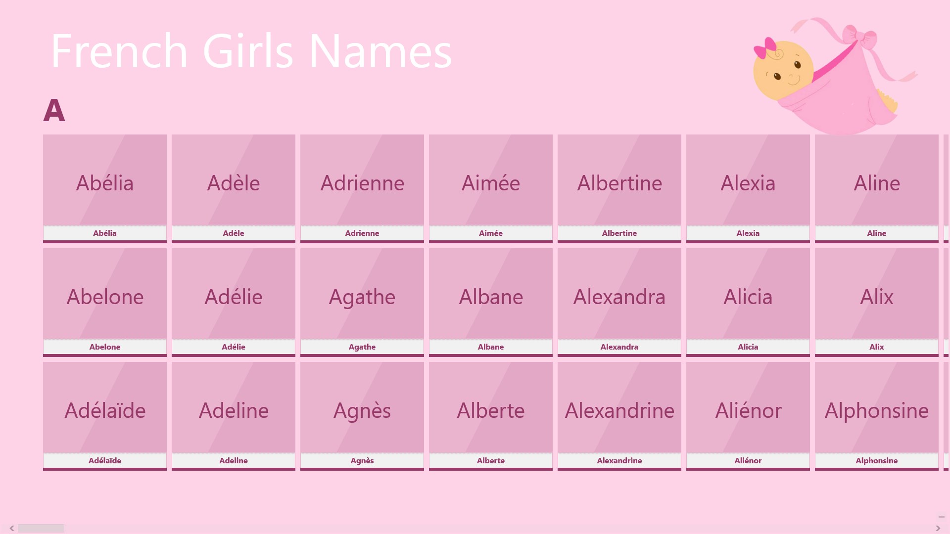 France name. French names. French names for girls. French girls name. French names women.