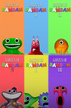 Garten of Banban Bundle: 1 + 2 + 3 + 4 + 6 + 7