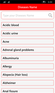Tips Foods Diseases screenshot 2