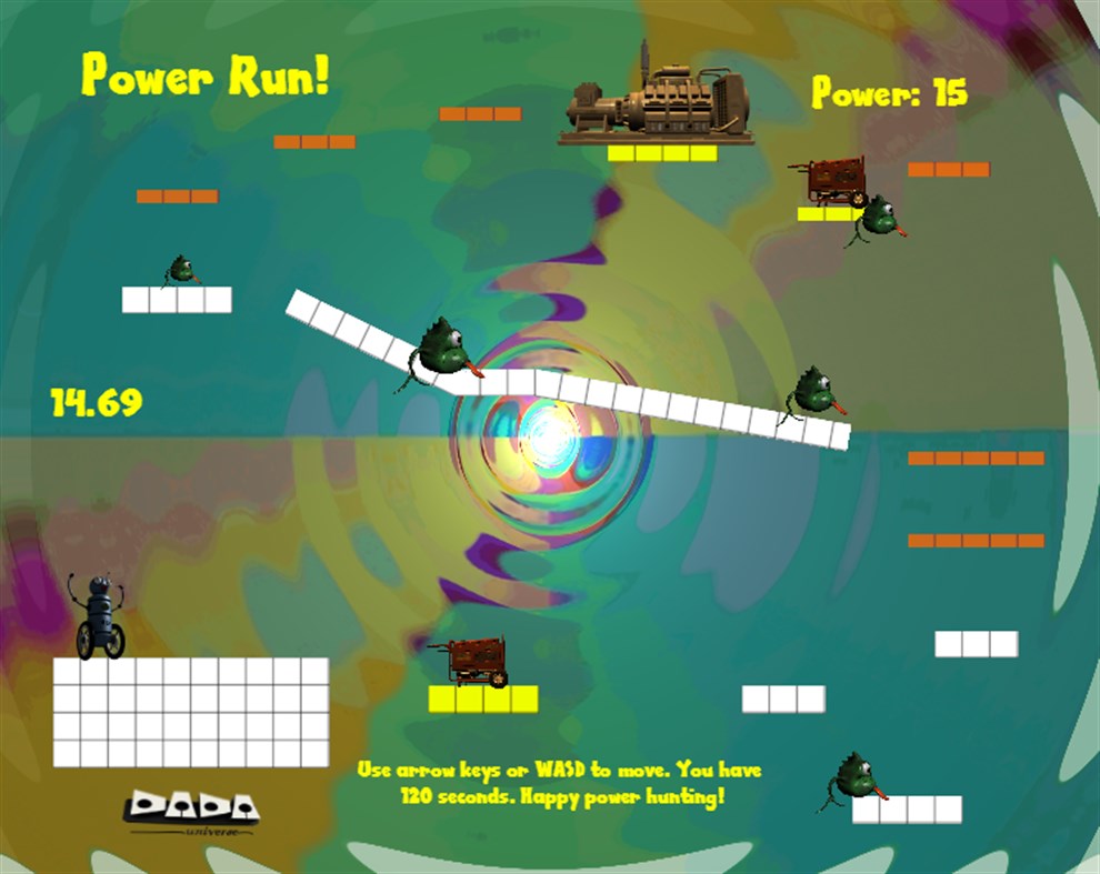 #1. Power Run! (Windows) 由: DADA_labs