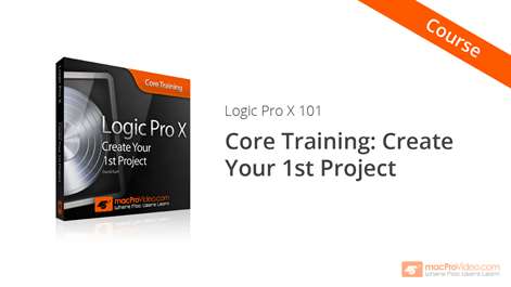 Creating Your 1st Project for Logic Pro Screenshots 1