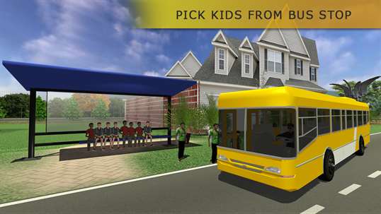 Real School Bus Driving Simulator 2016 screenshot 2